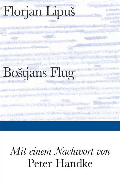 Florjan Lipus: Bostjans Flug, Buch