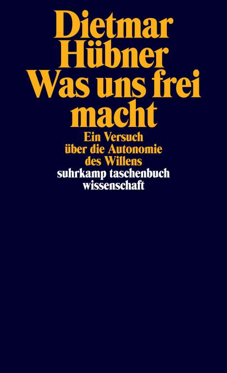 Dietmar Hübner: Was uns frei macht, Buch