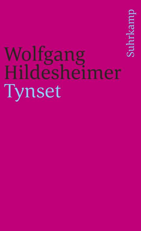 Wolfgang Hildesheimer: Tynset, Buch