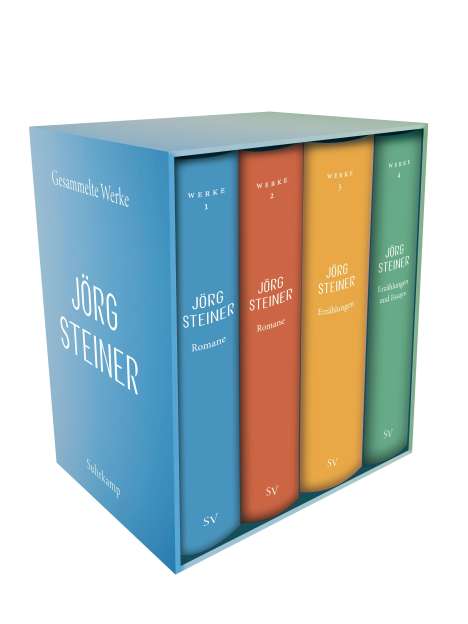 Jörg Steiner: Steiner, J: Gesammelte Werke, Buch