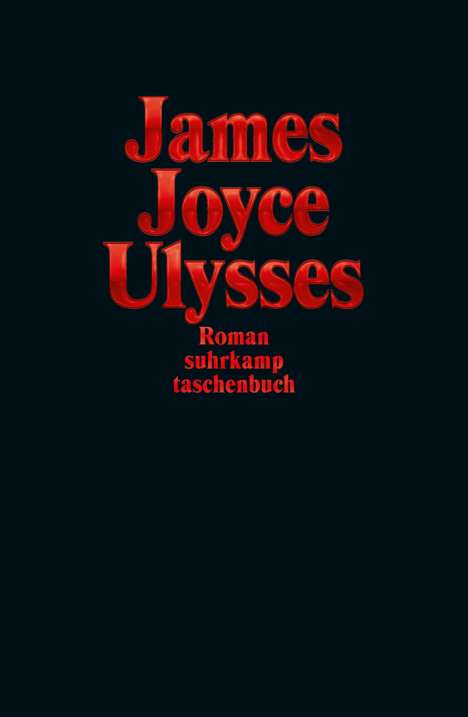 James Joyce: Ulysses Sonderausgabe Rot, Buch
