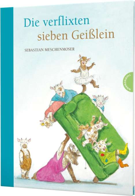 Sebastian Meschenmoser: Die verflixten sieben Geißlein, Buch