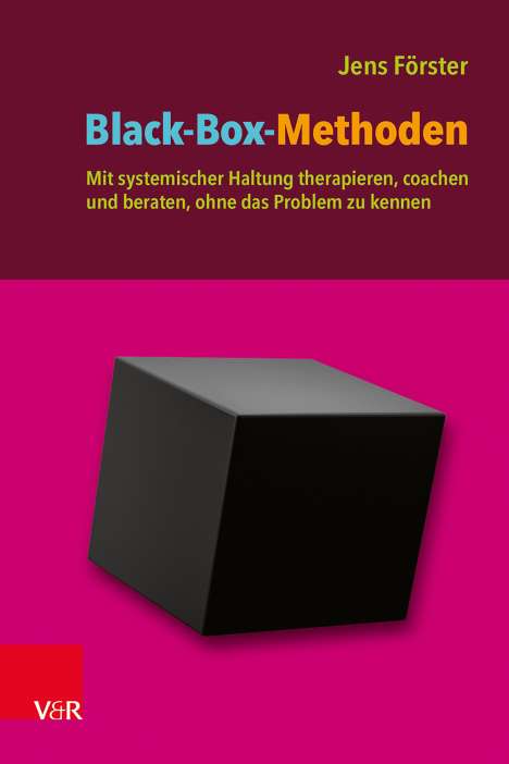 Jens Förster: Black-Box-Methoden, Buch
