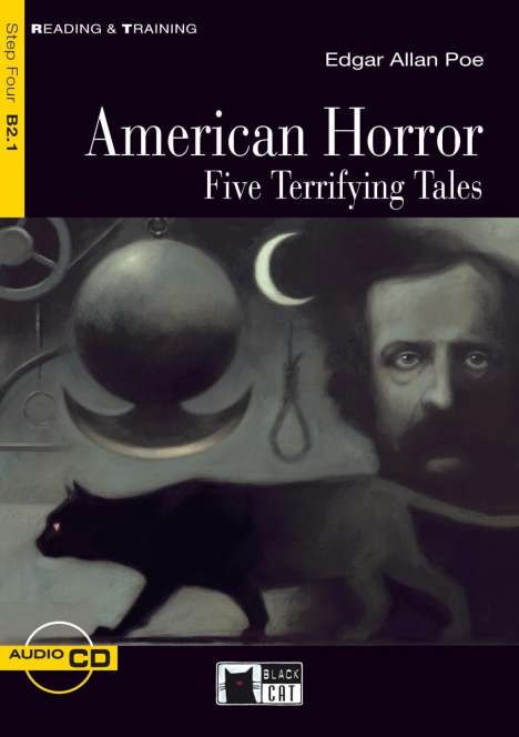 Edgar Allan Poe: American Horror, w. Audio-CD, Buch