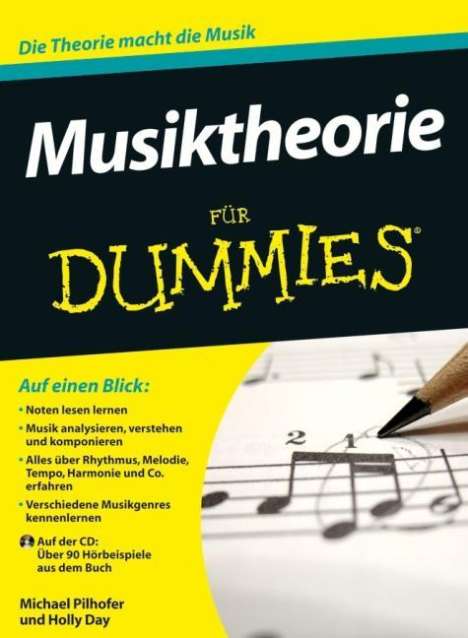Michael Pilhofer: Musiktheorie für Dummies, m. Audio-CD, Buch