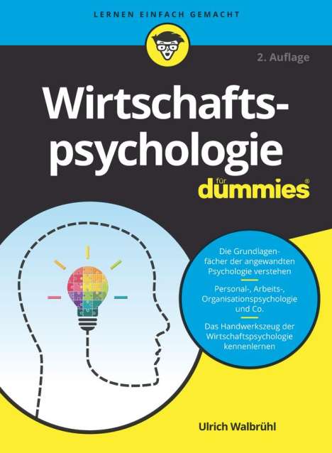 Ulrich Walbrühl: Wirtschaftspsychologie für Dummies, Buch