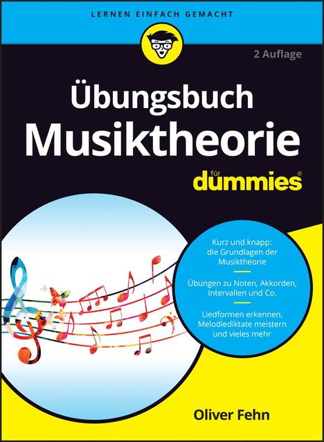 Oliver Fehn: Übungsbuch Musiktheorie für Dummies, Buch