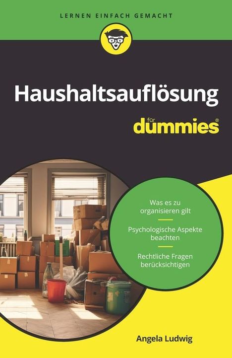 Angela Ludwig: Haushaltsauflösung für Dummies, Buch