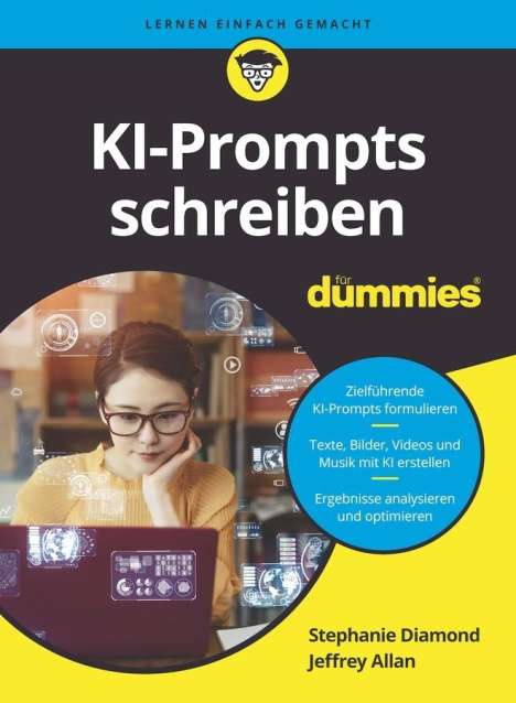 Stephanie Diamond: KI-Prompts schreiben für Dummies, Buch