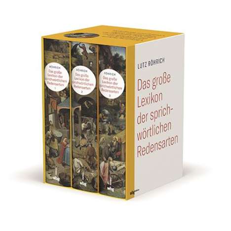 Lutz Röhrich: Das große Lexikon der sprichwörtlichen Redensarten, Buch