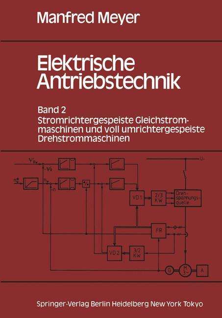 Manfred Meyer: Elektrische Antriebstechnik, Buch