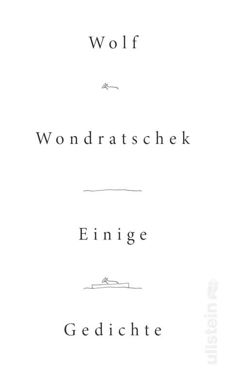 Wolf Wondratschek: Einige Gedichte, Buch