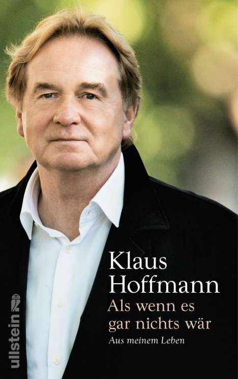 Klaus Hoffmann: Als wenn es gar nichts wär, Buch