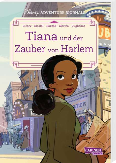 Disney Adventure Journals: Tiana und der Zauber von Harlem, Buch