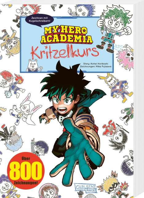 Kohei Horikoshi: My Hero Academia Kritzelkurs, Buch
