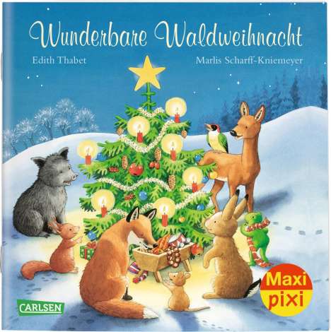 Edith Thabet: Thabet, E: Maxi Pixi 302: VE 5 Wunderbare Waldweihnacht (5 E, Buch