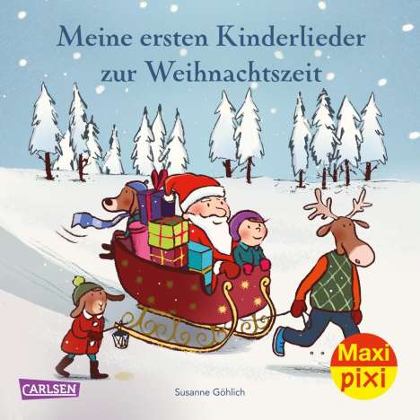 Maxi Pixi 328: VE 5 Meine ersten Kinderlieder zur Weihnachtszeit (5 Exemplare), Buch