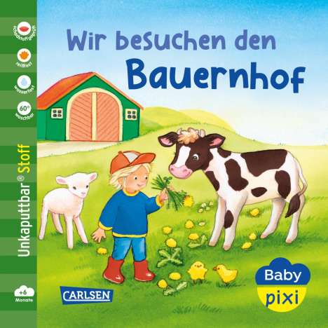 Baby Pixi (unkaputtbar) 167: Baby Pixi Stoff: Wir besuchen den Bauernhof, Buch