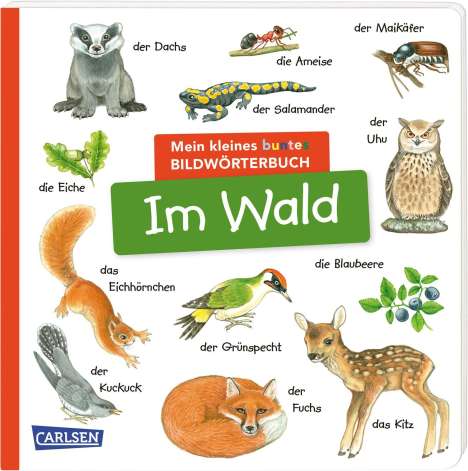 Mein kleines buntes Bildwörterbuch: Im Wald, Buch