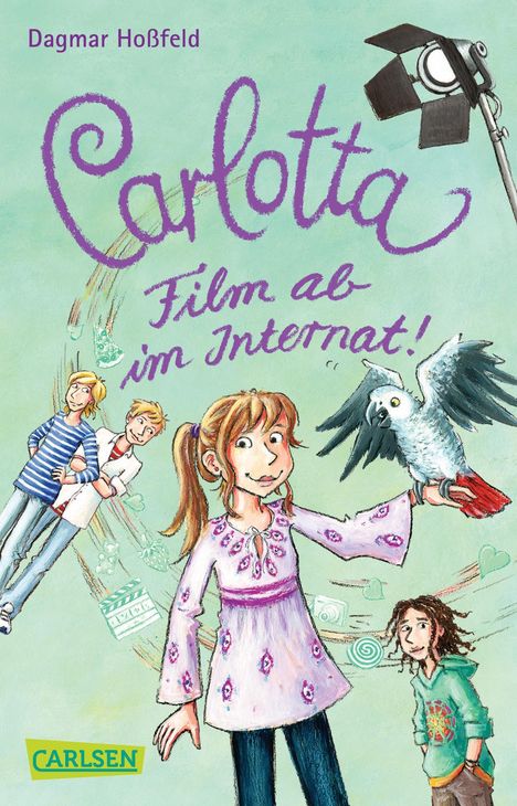 Dagmar Hoßfeld: Carlotta 03: Film ab im Internat!, Buch