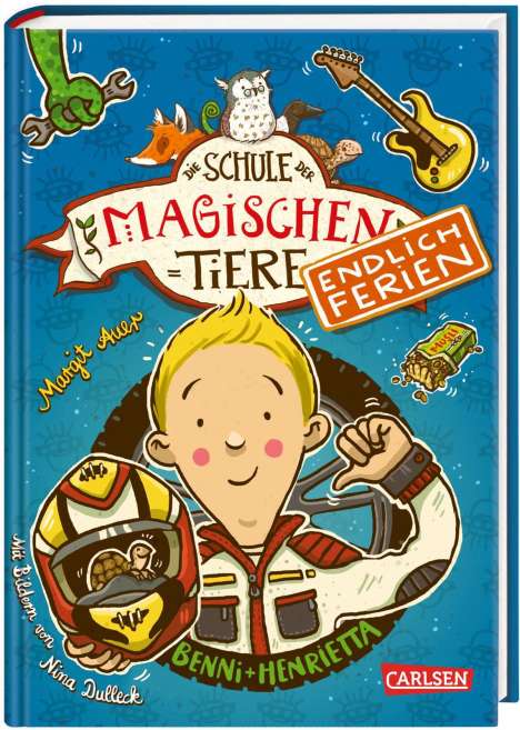 Margit Auer: Die Schule der magischen Tiere - Endlich Ferien 5: Benni und Henrietta, Buch