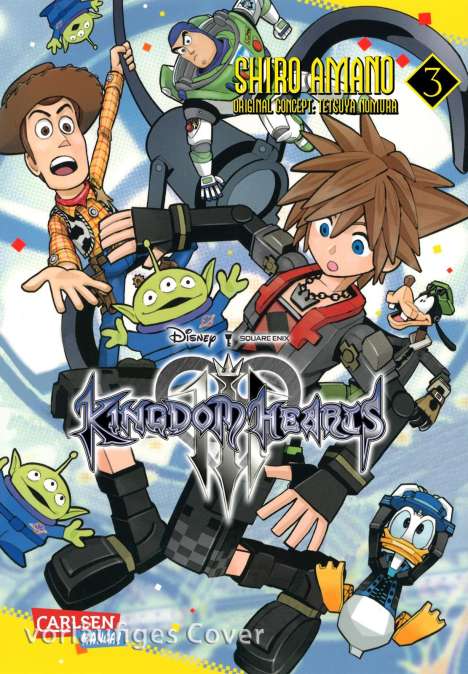 Shiro Amano: Kingdom Hearts III 3, Buch