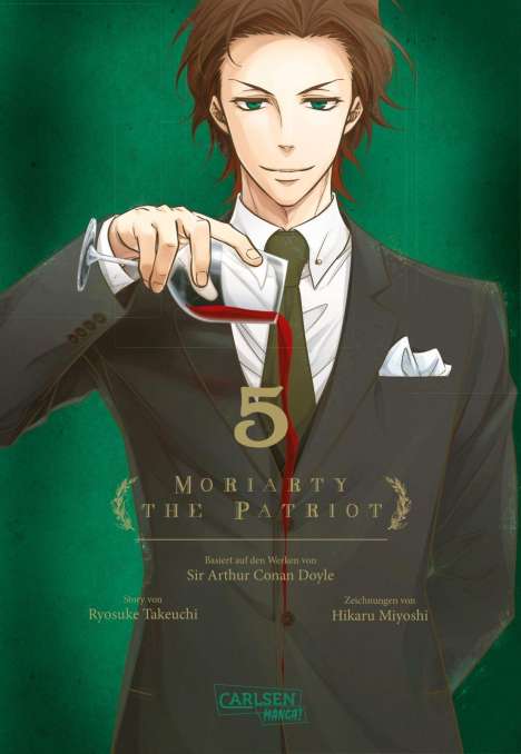 Ryosuke Takeuchi: Moriarty the Patriot 5, Buch