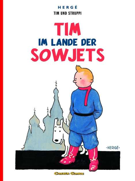 Hergé: Tim und Struppi. Tim im Lande der Sowjets, Buch