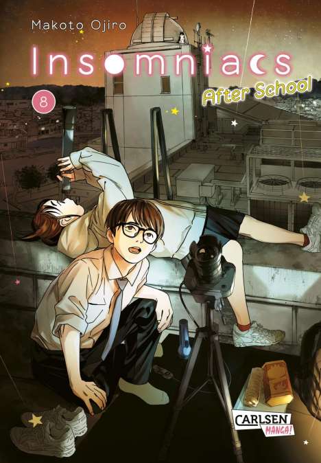 Makoto Ojiro: Insomniacs After School 8, Buch