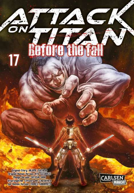 Hajime Isayama: Attack on Titan - Before the Fall 17, Buch