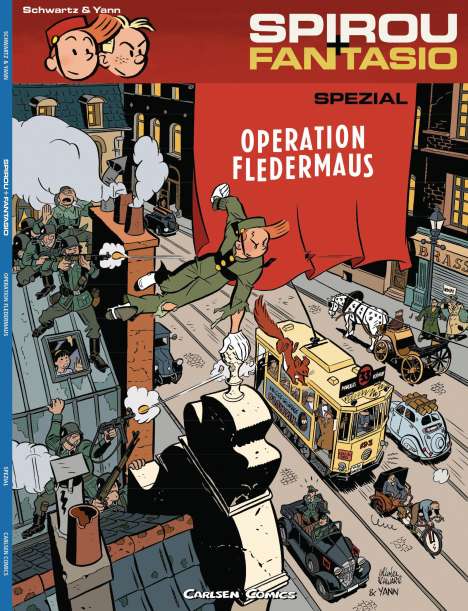 Spirou und Fantasio Spezial 09. Operation Fledermaus, Buch