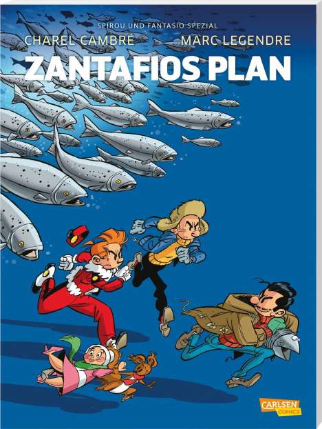 Marc Legendre: Spirou und Fantasio Spezial 37: Zantafios Plan, Buch