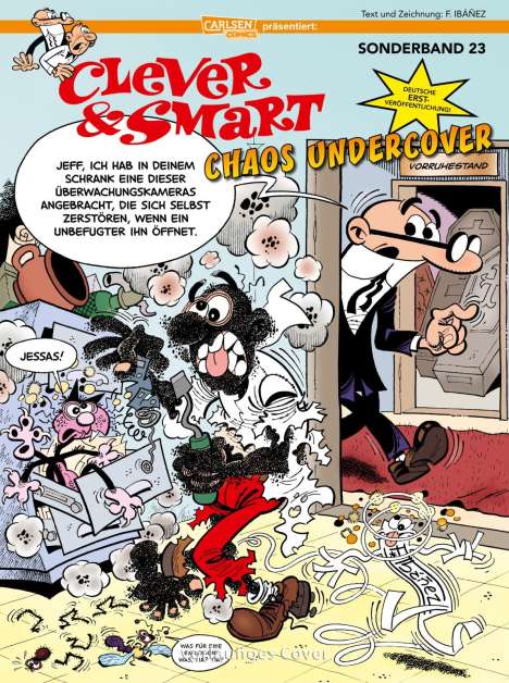 Francisco Ibáñez: Clever und Smart Sonderband 23: Chaos undercover, Buch