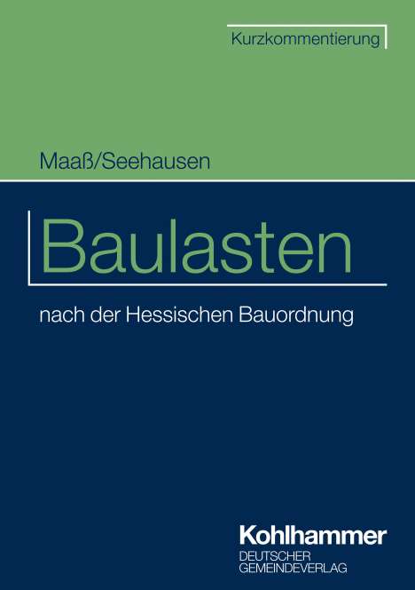 Frank Maaß: Baulasten, Buch