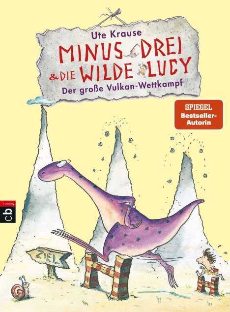 Ute Krause: Minus Drei und die wilde Lucy 01 - Der große Vulkan-Wettkampf, Buch
