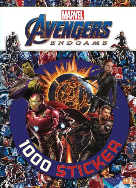 Marvel Avengers Endgame - 1000 Sticker, Buch