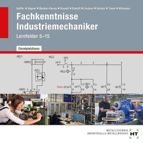 Reiner Haffer: Fachkenntnisse Industriemechaniker, CD-ROM