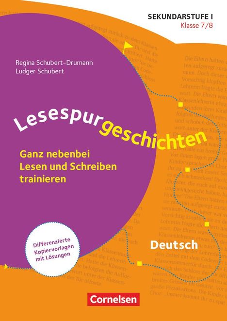 Ludger Schubert: Lesespurgeschichten für die Sekundarstufe I - Klasse 7/8, Buch