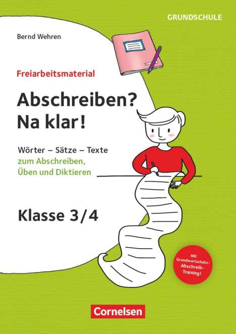 Bernd Wehren: Freiarbeitsmaterial für die Grundschule - Deutsch - Klasse 3/4, Buch