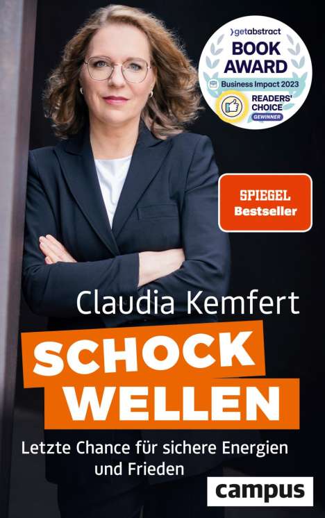 Claudia Kemfert: Schockwellen, Buch