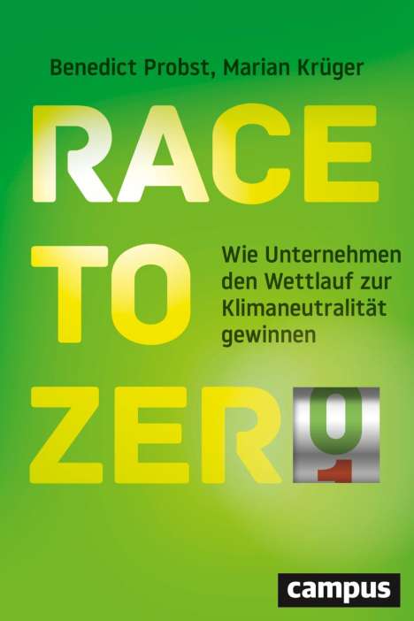 Benedict Probst: Race to Zero, Buch