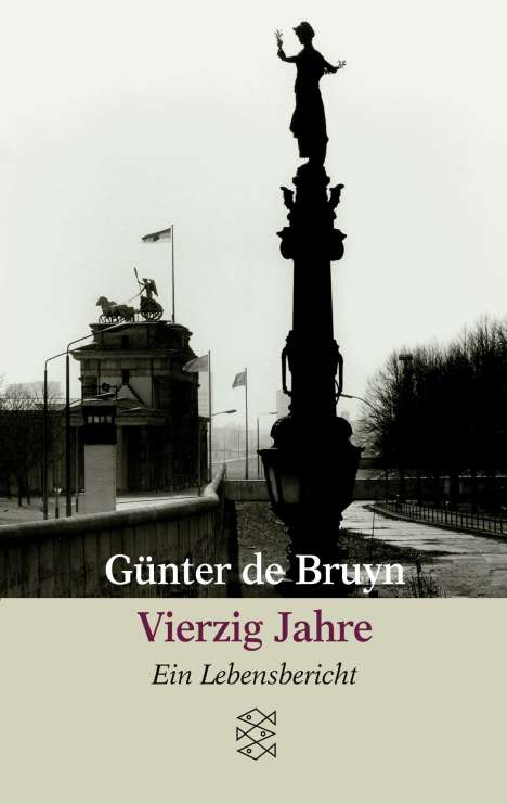 Günter de Bruyn: Vierzig Jahre, Buch