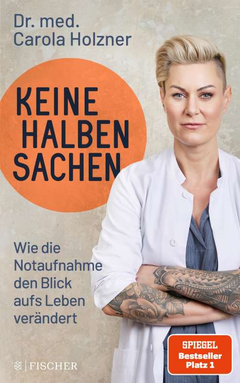 Carola Holzner: Keine halben Sachen, Buch