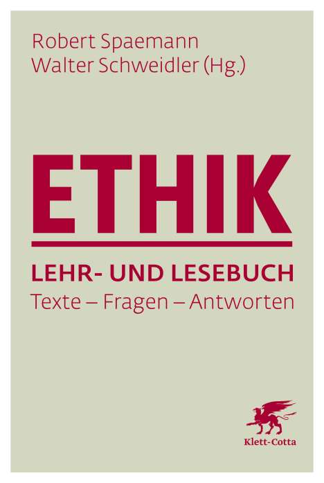 Ethik Lehr- und Lesebuch, Buch