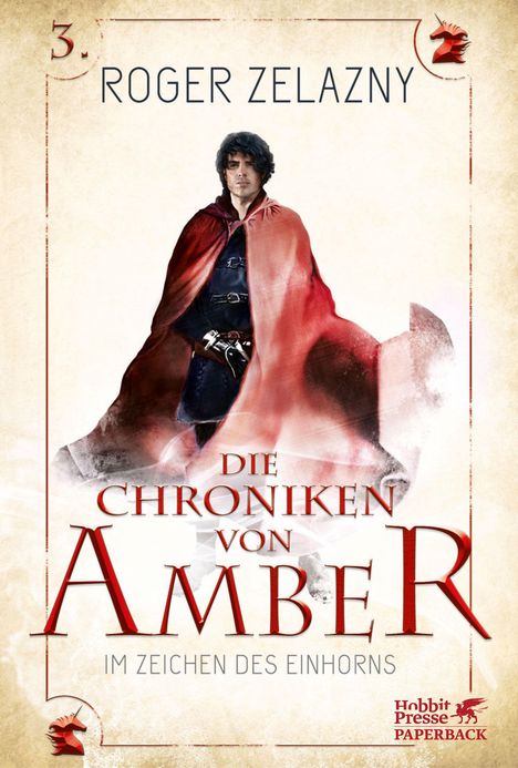 Roger Zelazny: Im Zeichen des Einhorns (Die Chroniken von Amber, Bd. 3), Buch