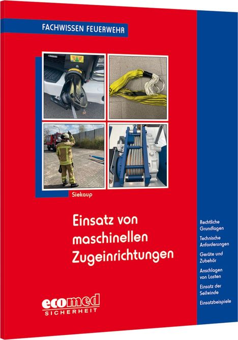 Thomas Siekaup: Einsatz von maschinellen Zugeinrichtungen, Buch