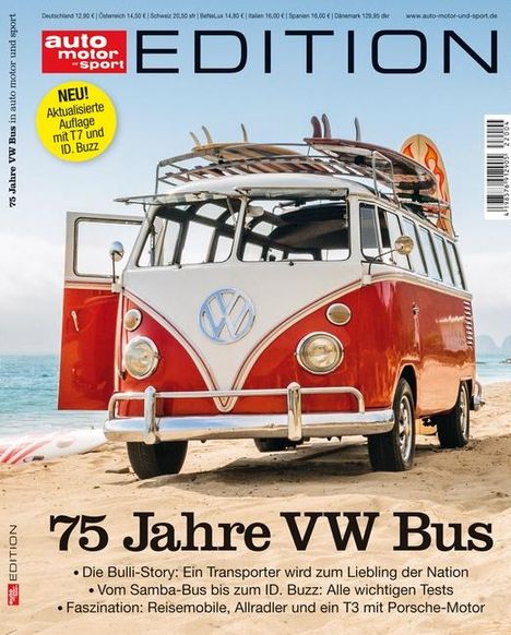 auto motor und sport Edition - 75 Jahre VW Bus, Buch