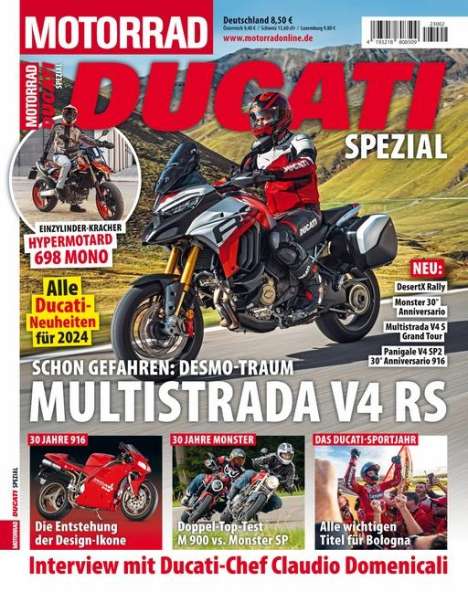 Motorrad Ducati Spezial, Buch