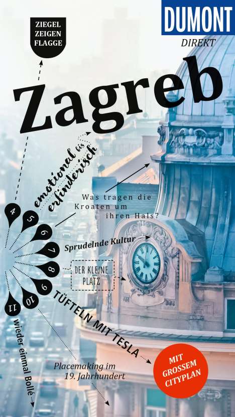 Patricia Fridrich: DuMont direkt Reiseführer Zagreb, Buch