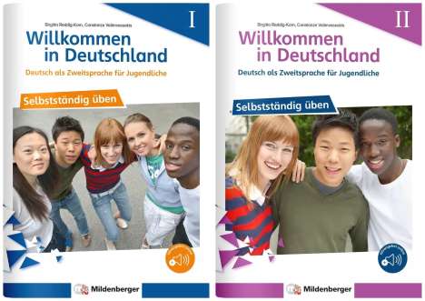 Birgitta Reddig-Korn: Willkommen in Deutschland - Deutsch als Zweitsprache für Jugendliche - Selbstständig üben I + II, Buch